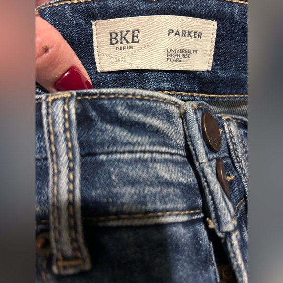 BKE Parker High Rise Flare Stretch Jean - Picture 9 of 12